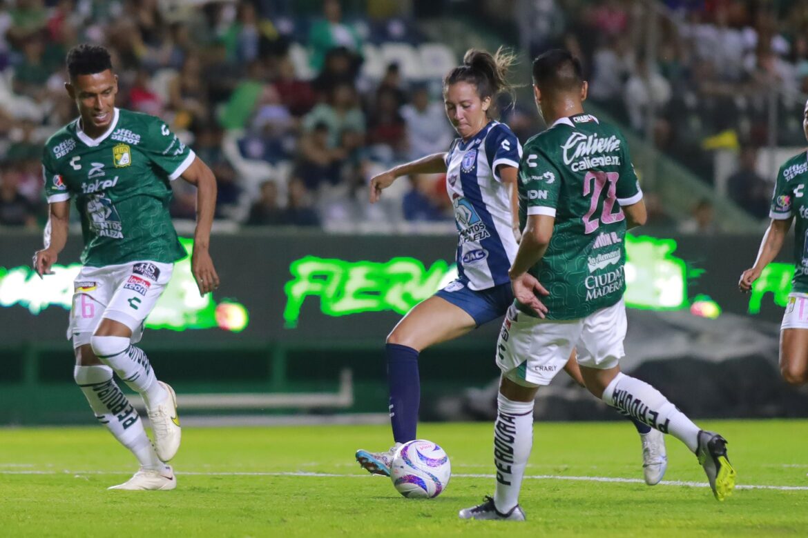 Pachuca y León celebraron el partido por la inclusión