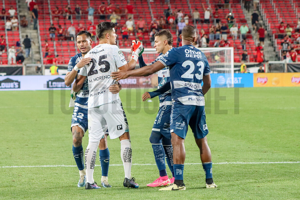 Pachuca da un primer paso en Leagues Cup 2024