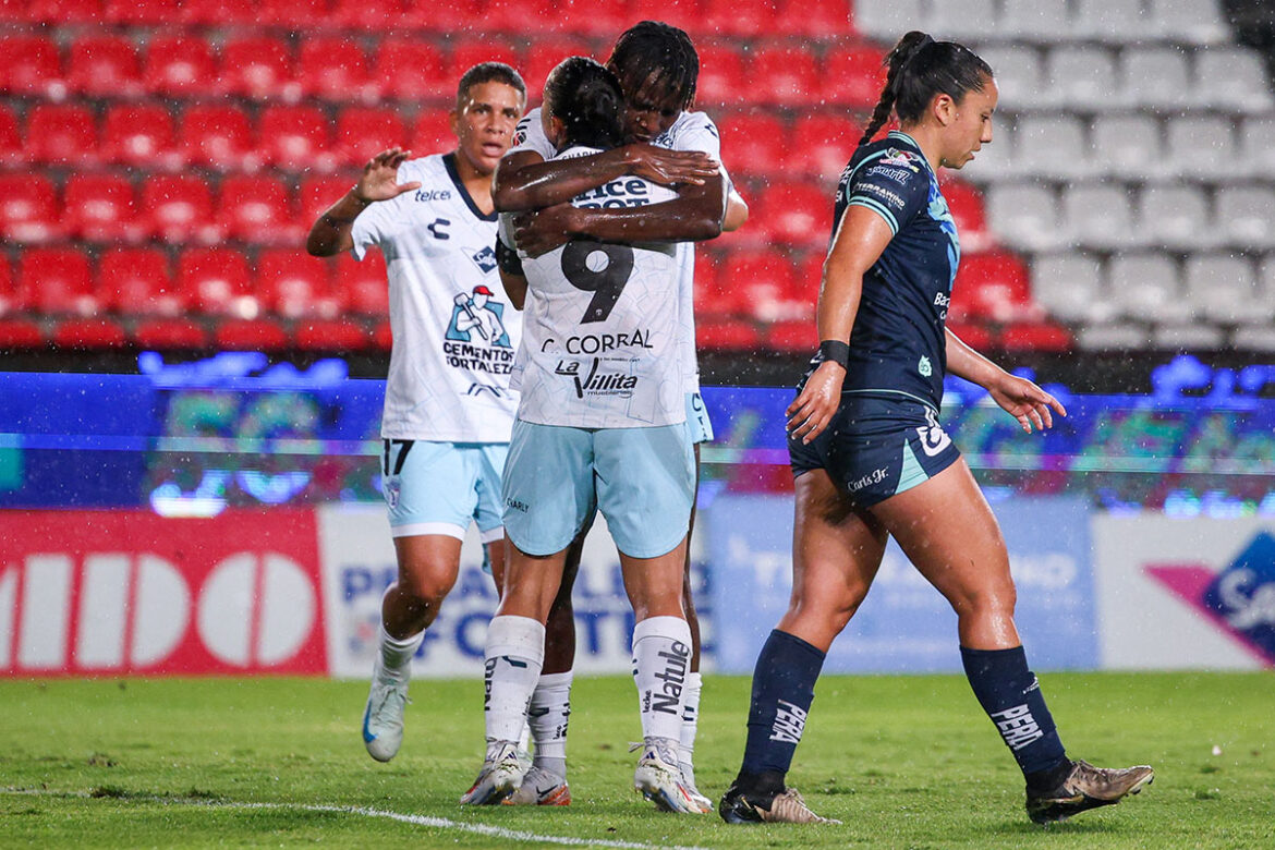 Pachuca derrota a Puebla y se confirma como protagonista en la LMF