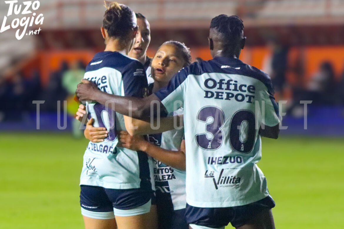Pachuca vence a Atlas y escala puestos en la LMX Femenil