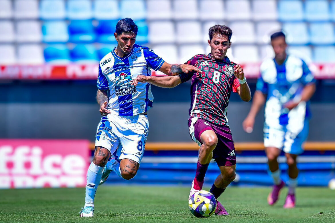 Pachuca enfrentó al Tri sub-20 en amistoso