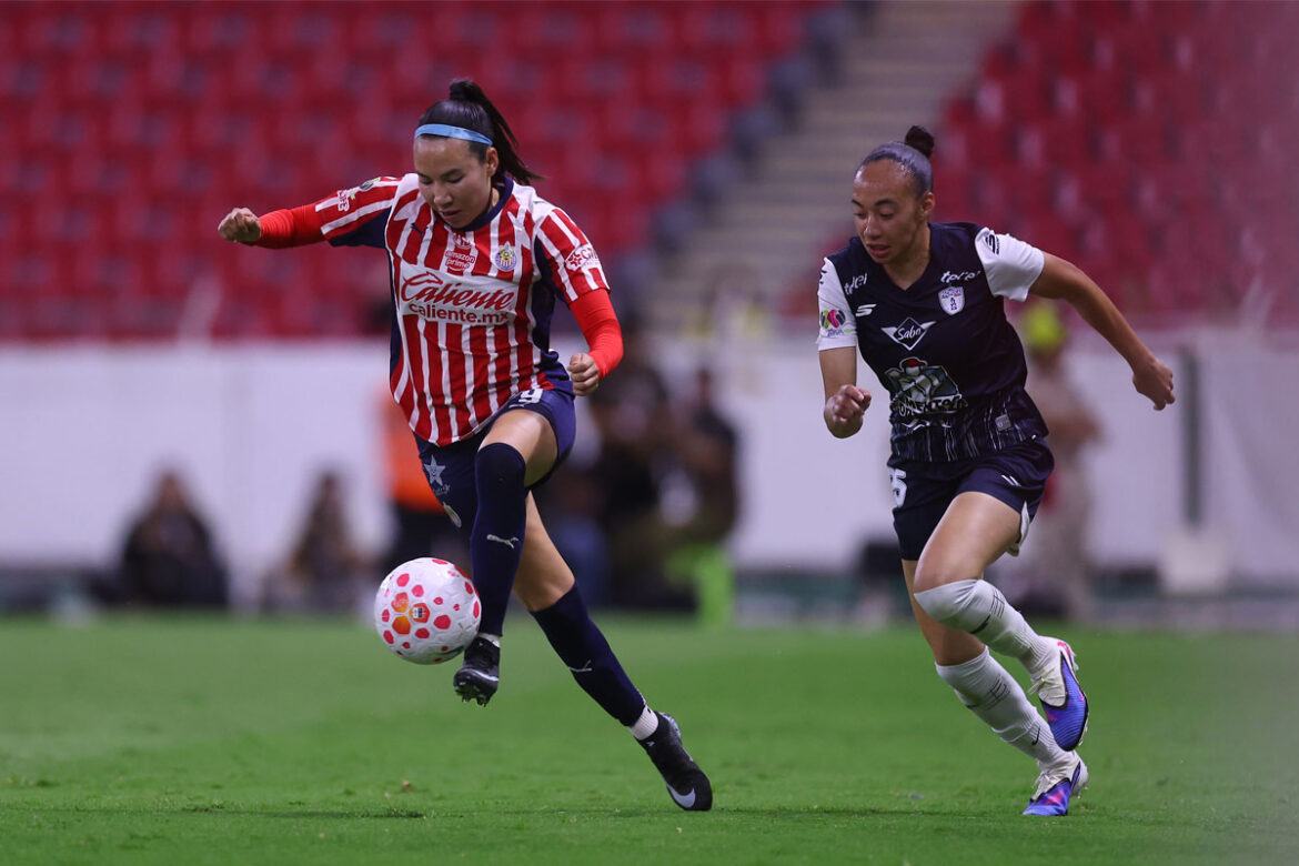 Pachuca femenil con desventaja en los cuartos de final